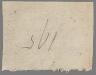 L 01375
<br/>
Label met opschrift
<br/>
<em>Escher von der Linth, Johannes Conrad (1767-1823)</em>